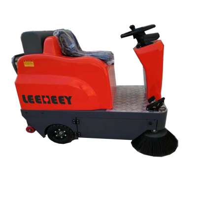 Leeheey brand hot sale mini electric street floor sweeper with 48v battery