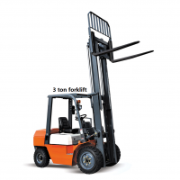 China leeheey 3ton diesel forklift truck mounted forklift