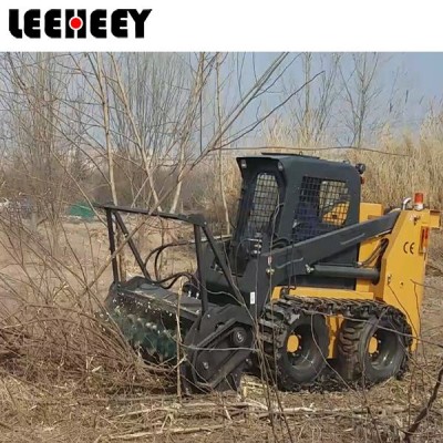 China Gold Manufacturer Hotsell Skid Steer Loader Forest Mulcher