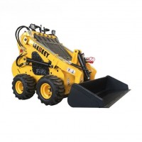 China Leeheey mini skid steer loader with hydraulic servo for sale