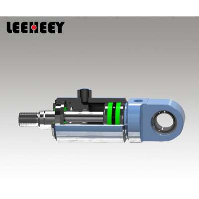 Leeheey brand high quality steel piston double acting telescopic hydraulic cylinder for sale