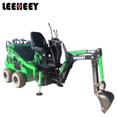 Mini tractor loader towable backhoe for sale