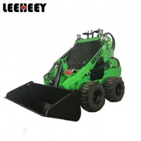 Shandong factory outlet mini front end cheap used backhoe small loader skid loader