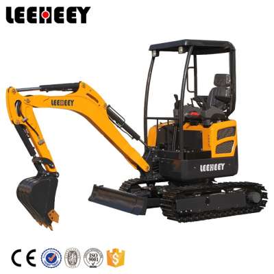 Construction machinery fully hydraulic diesel mini bucket excavator for sale