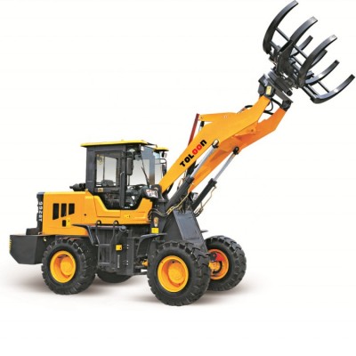 hot sale cheap wheel telescopic boom loader with attachments