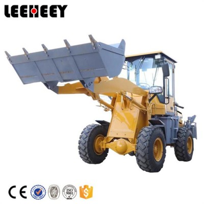 Mini tractor backhoe loader tractor with front end loader and backhoe